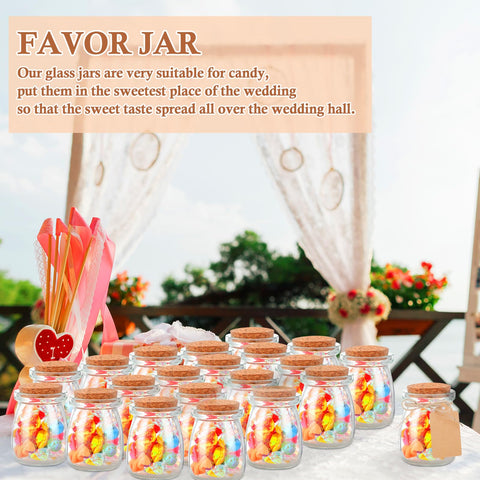 Suclain 3.4 oz jars with wide mouths enable easy filling.