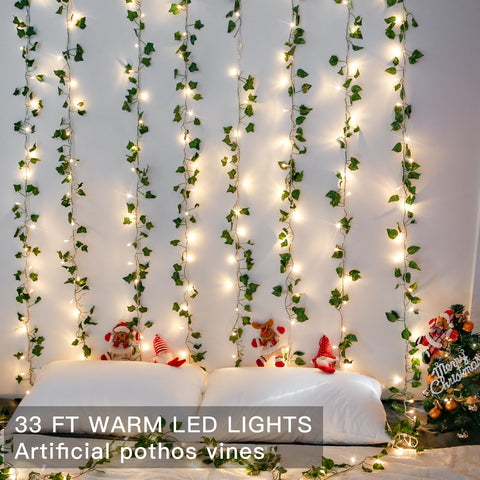 Suddus 100 LED warm lights connectable for large decorative displays.