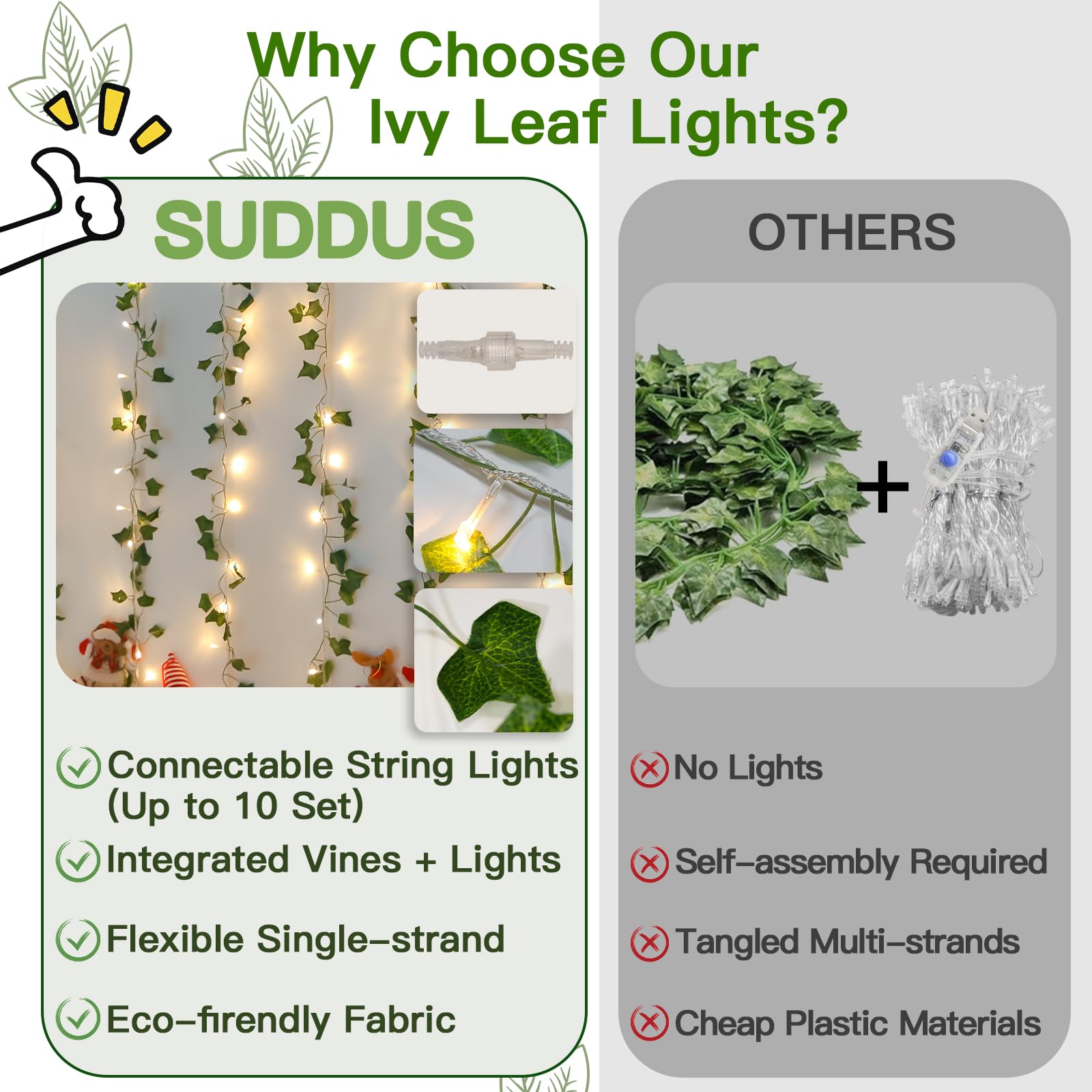 suddus connectable sets up to 10 for larger displays