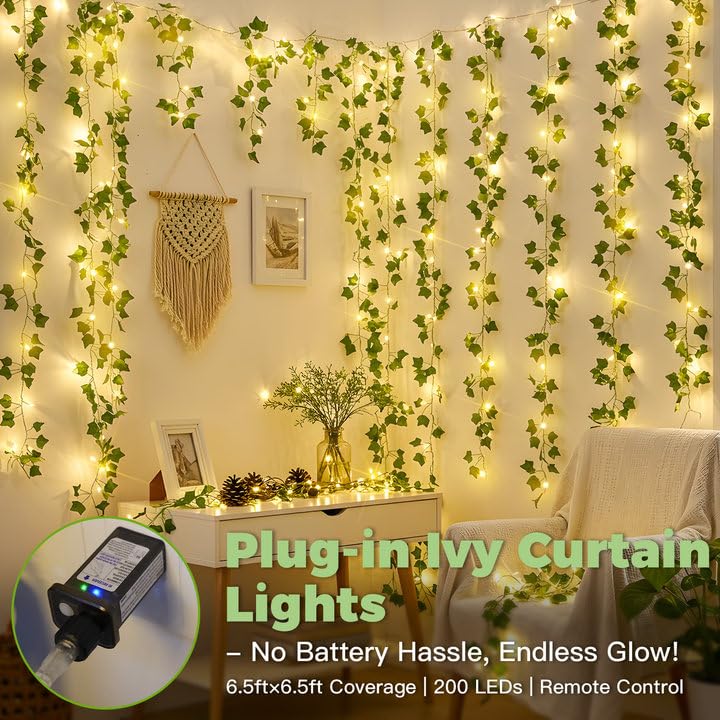 Suddus lifelike leaves on flexible vines for natural beauty and easy arrangement.