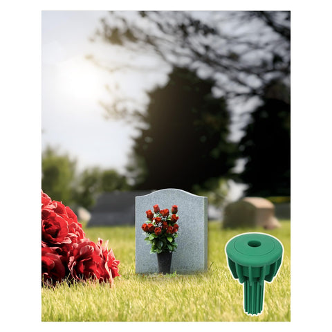 SUDLEK headstone flower holder combines durability with simplicity.