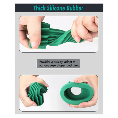 Multi-use flower holder suits gardens and events.