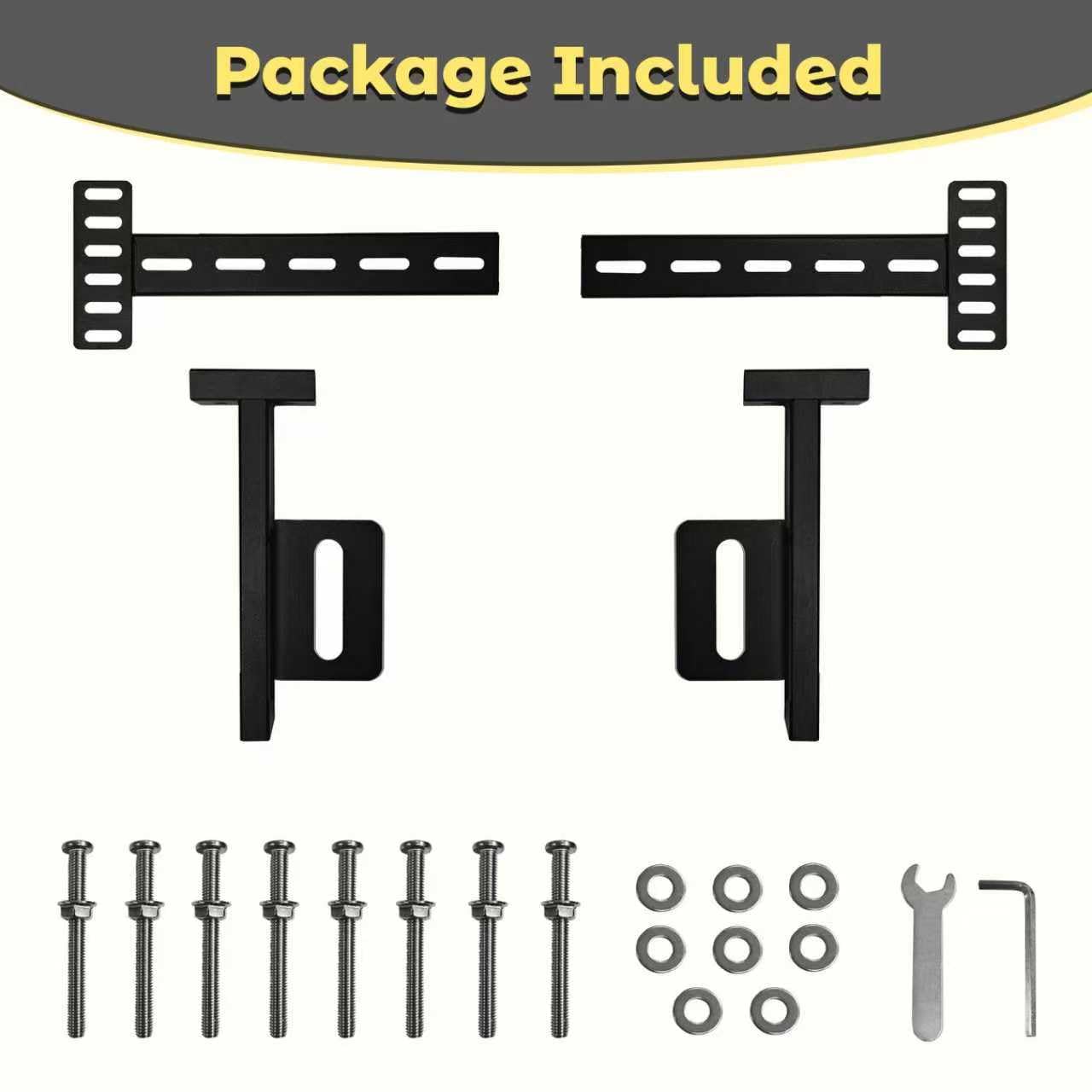 Suemoss universal-fit brackets suit traditional and adjustable bed bases.