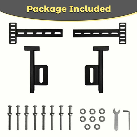 Suemoss universal-fit brackets suit traditional and adjustable bed bases.
