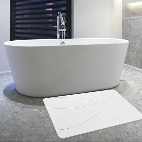 SUFOR versatile stone mat fits pools, mudrooms, and more.