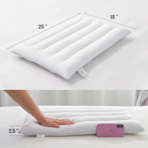 Compact 26x18 inch Suhedy pillow provides ample sleeping surface