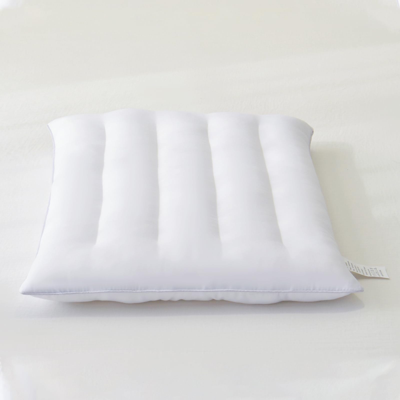 Air circulation behind the head helps keep cool during sleep