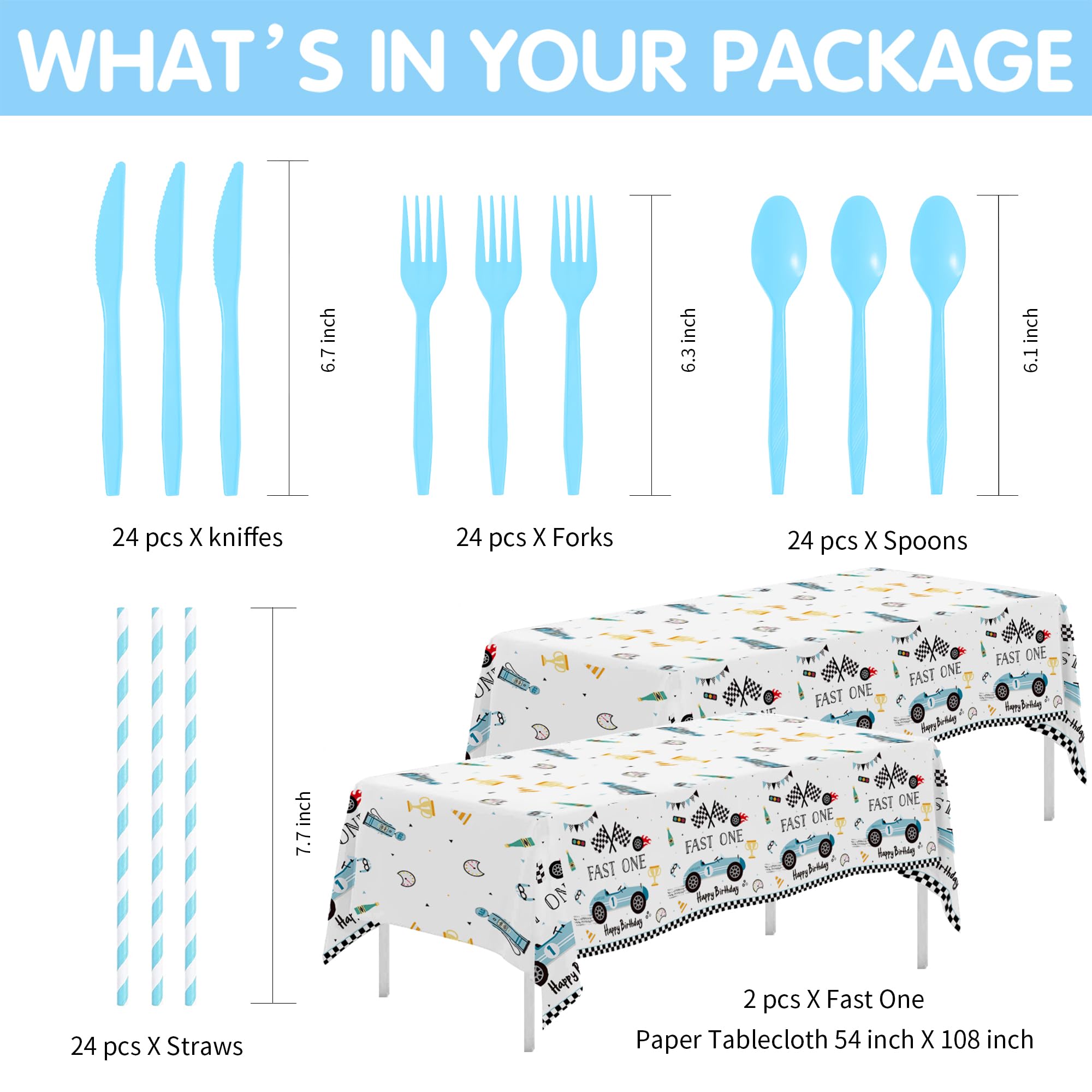 Suhelkit Fast One napkins in coordinated party set