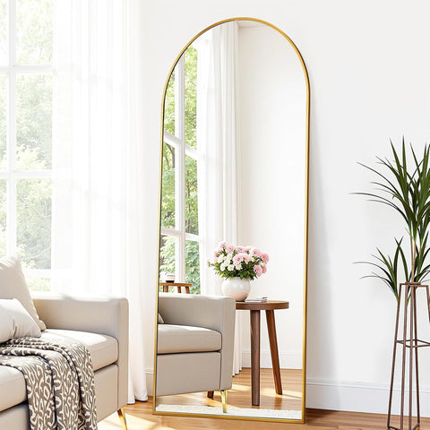 Suidia 56x15 arched full-length mirror for complete body view