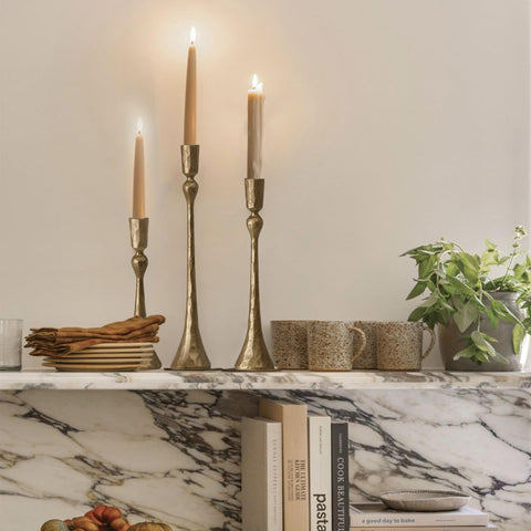 SUJUN antique brass finish close-up emphasizes rustic texture and timeless charm