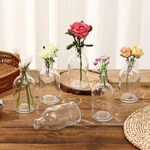 SUJUN bulk mini vases for versatile table decor and DIY arrangements