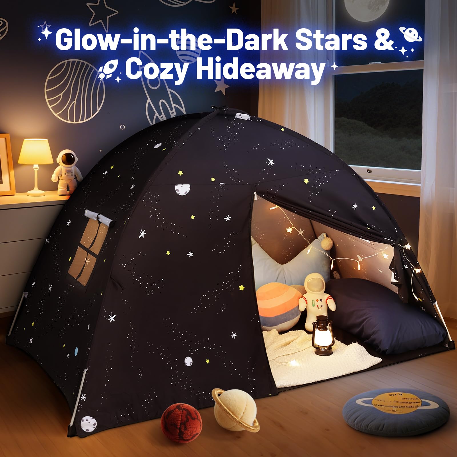 Sumbababy Teepee entry, easy setup in two steps.