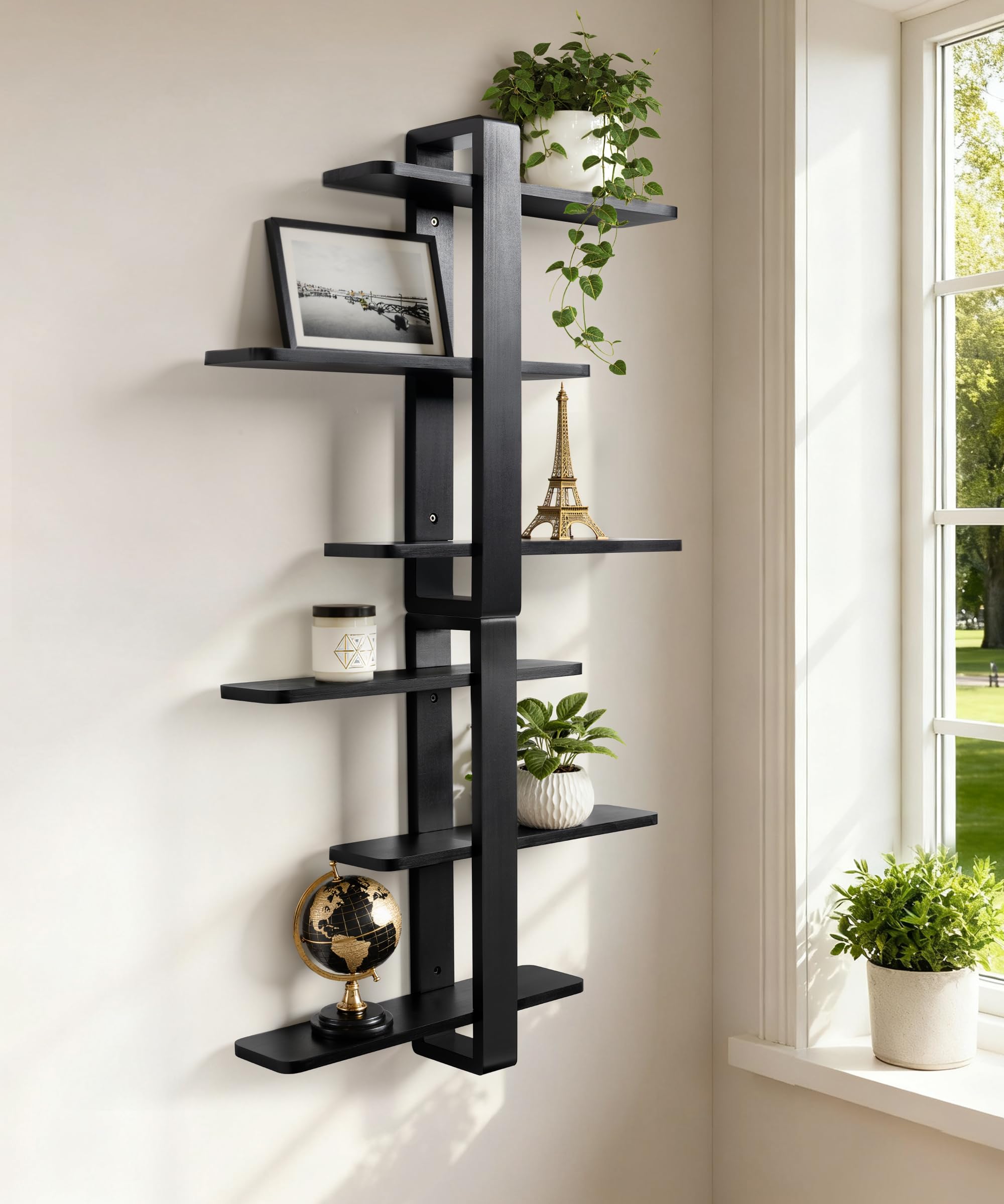 SUMGAR decorative wall display shelves enhancing any room