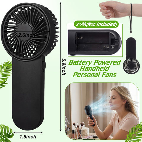 Sumind battery-operated travel fan with 2 AA for on-the-go cooling.