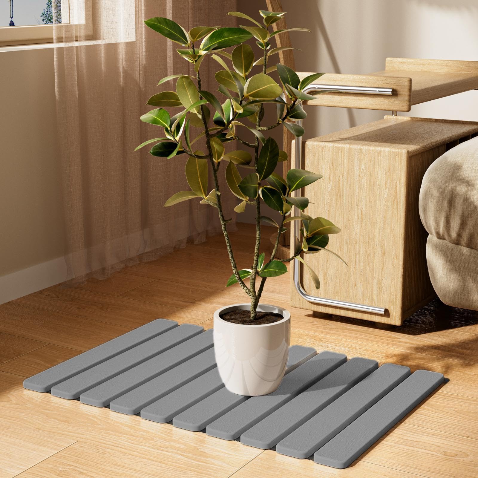Care note: avoid dark drinks to prevent staining on Summer&Kiss mat.