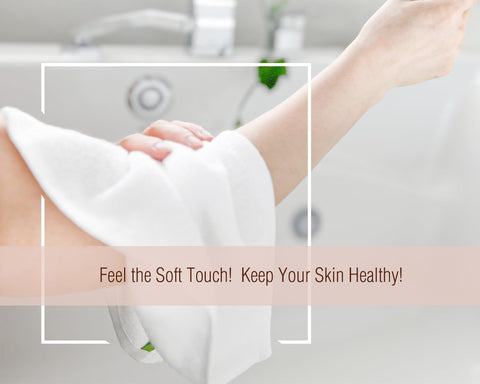 SUMMERMIA 13x13-inch-washcloth provides versatile use for face and body.