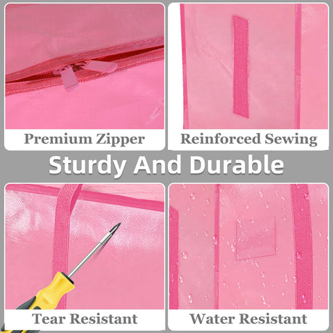 SummitFlare 2-inch padded handles reduce grip strain during heavy packing.