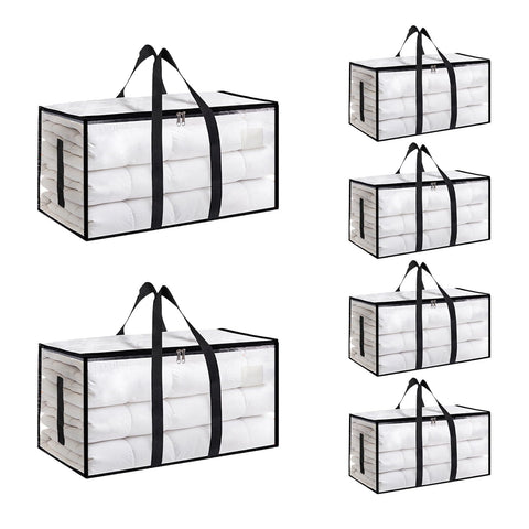 SummitFlare 6-pack extra-large moving bags folded for compact storage.