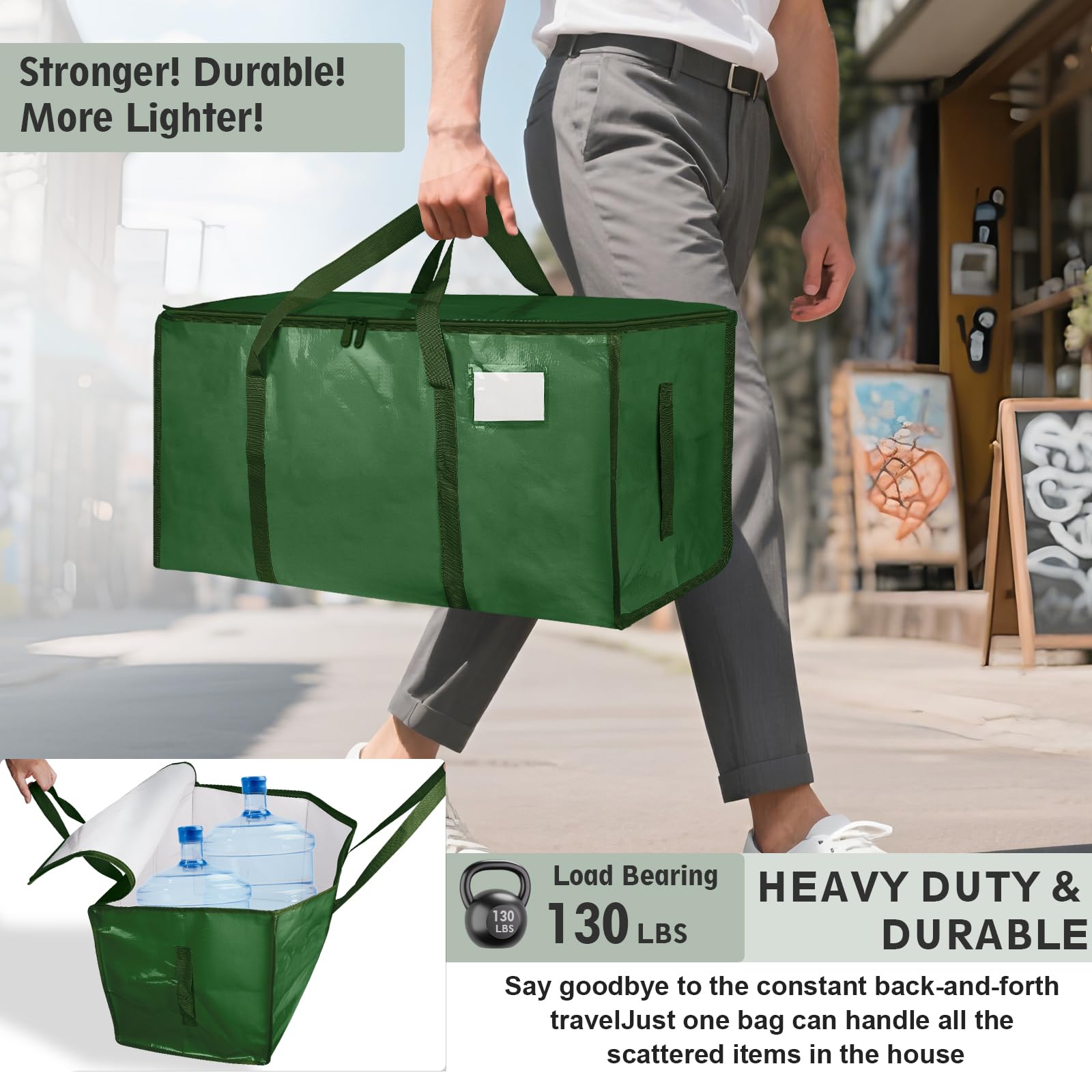 SummitFlare bag showing reinforced zippers for long-lasting use