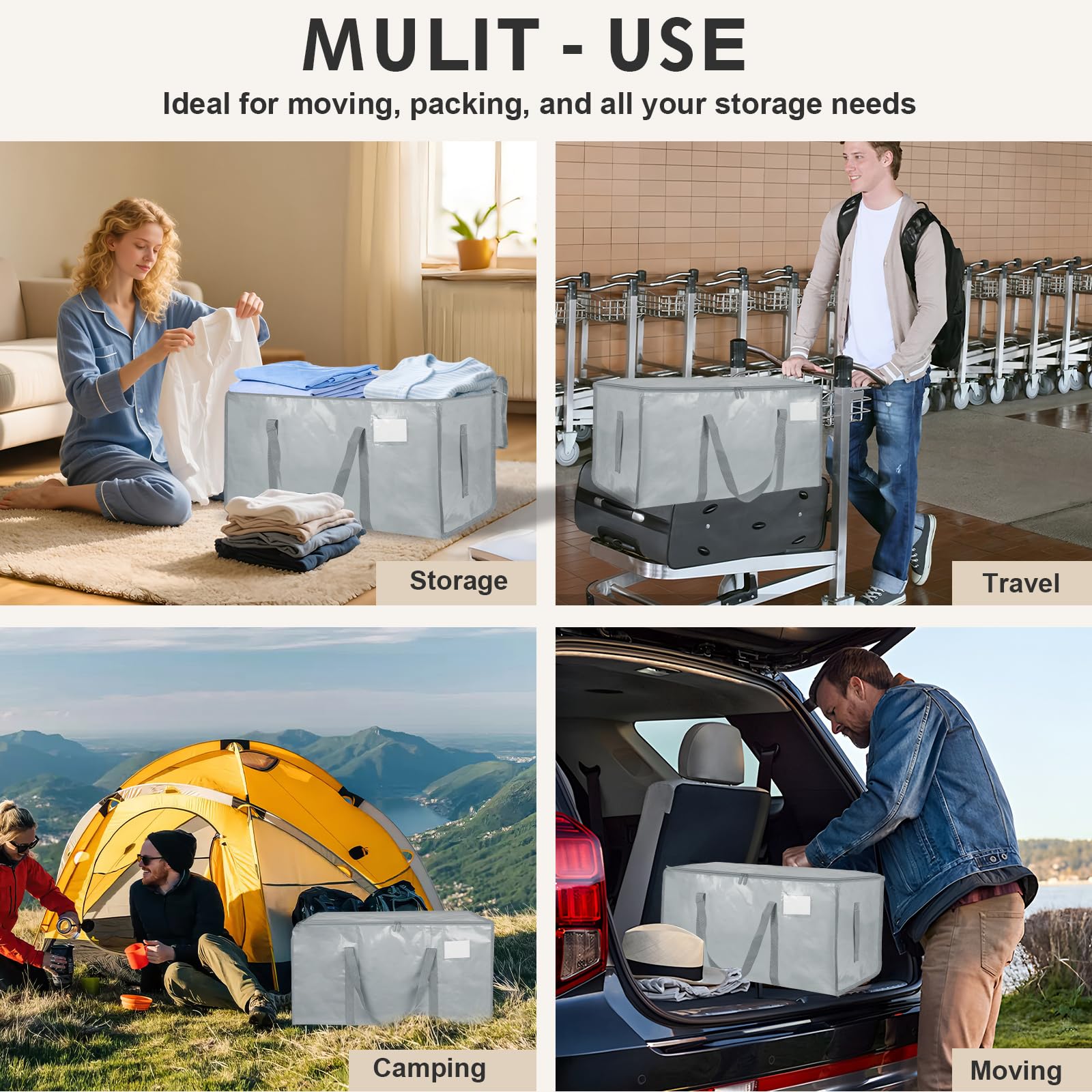 SummitFlare foldable design under the bed demonstrates space-saving storage.