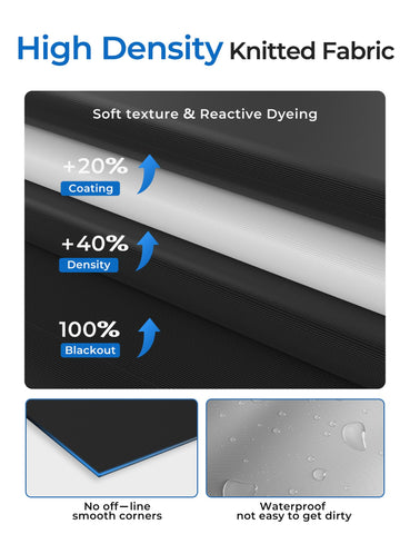 Sumobaby blackout curtains create a cozy, dim nursery or bedroom