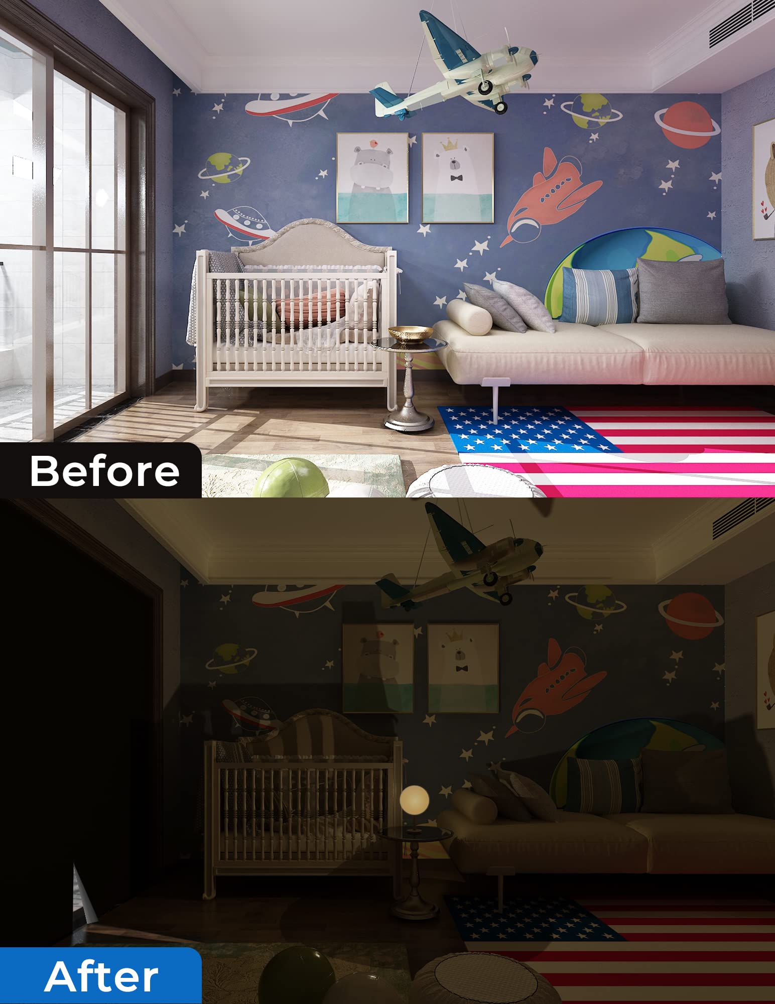 Sumobaby odor-free material keeps nurseries fresh