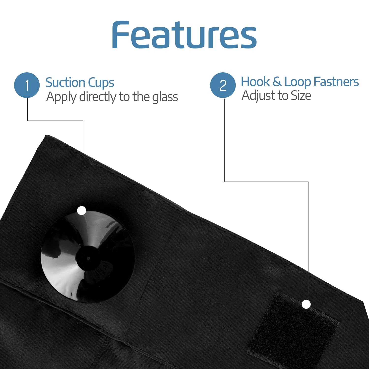 SUN AWAY adjustable pleated top curtain customizes fit