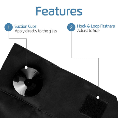 SUN AWAY adjustable pleated top curtain customizes fit