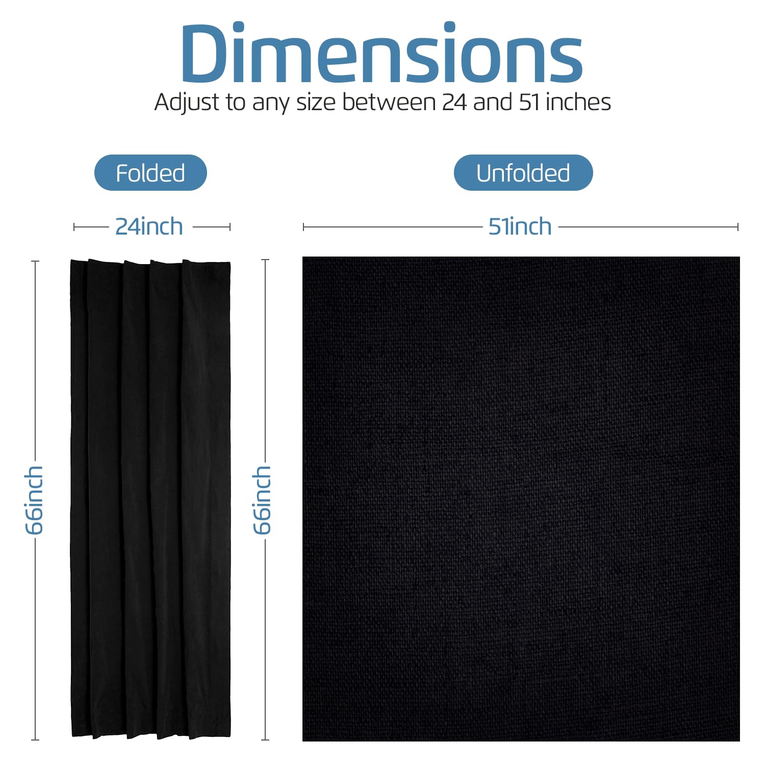 SUN AWAY dorm room blackout curtain enhances privacy and light control