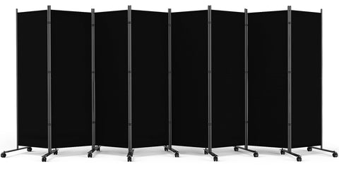 SUNALLY 176 inches wide freestanding divider creates generous private zones in any room.