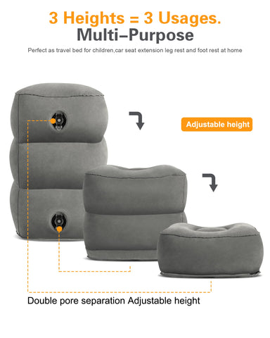 Sunany adjustable height foot support ideal for office and home comfort