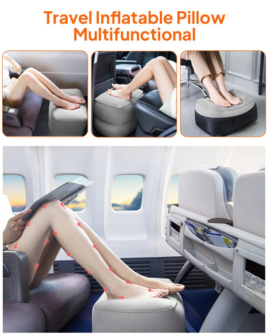 Sunany foot rest at adjustable height for ergonomic leg support.