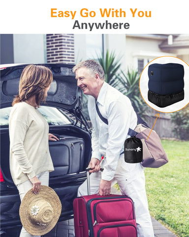 Sunany travel kit includes eye mask and earplugs for a calmer journey