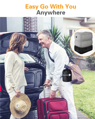 Sunany compact carry bag keeps the foot rest ready on travel