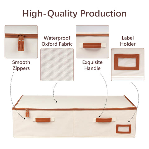 SUNAUMI Oxford fabric exterior provides water-resistant protection.