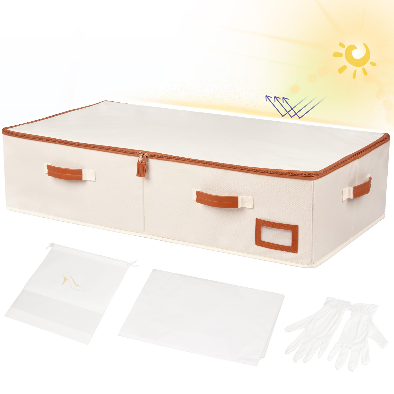 SUNAUMI wedding dress box open view for voluminous gowns.