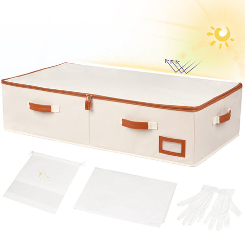 SUNAUMI wedding dress box open view for voluminous gowns.