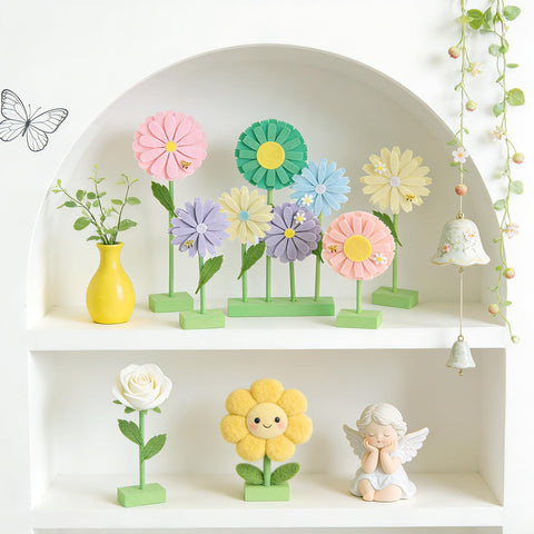 SunBeauty daisies brighten desks, windowsills, and mantels with spring charm