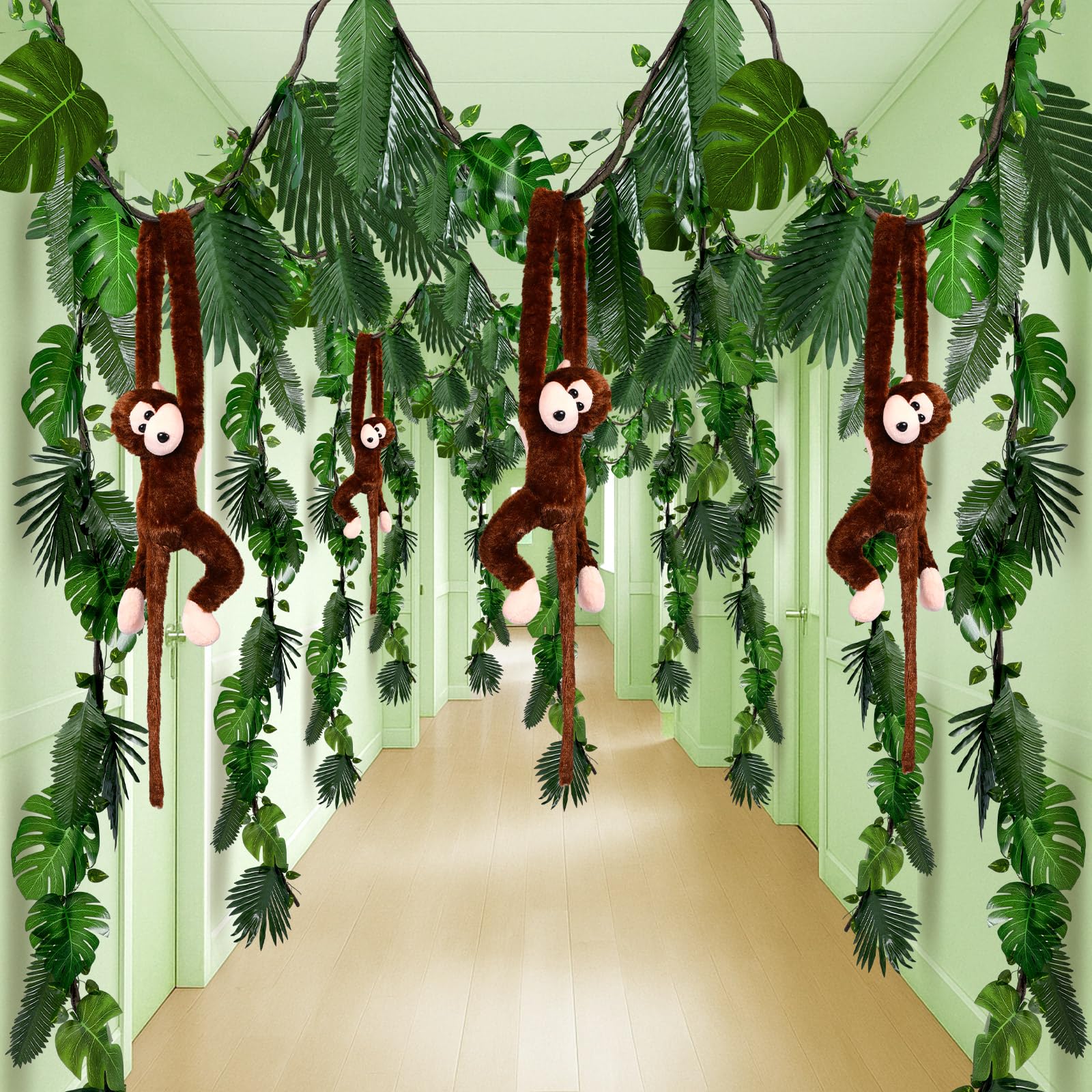 Suncalla jungle vines, 20ft length, ideal for dramatic entryways and ceilings