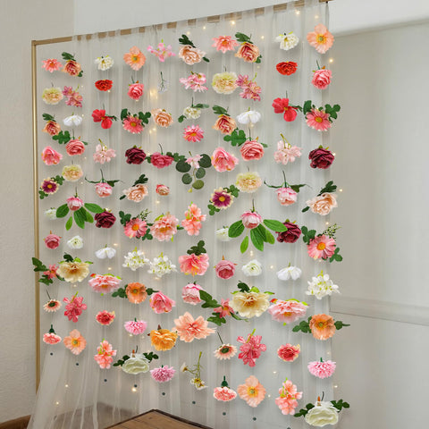 Suncalla wedding arch décor garland adds romantic, welcoming vibe