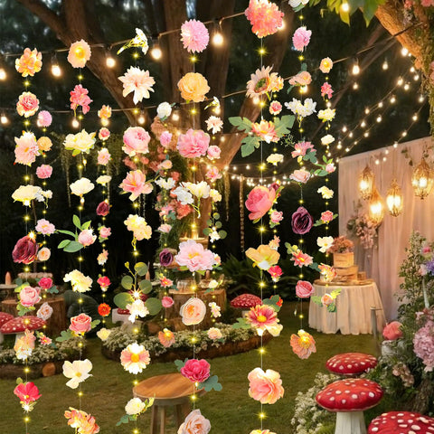 Suncalla wedding bridal shower decor ideas for elegant ceiling or wall accents.