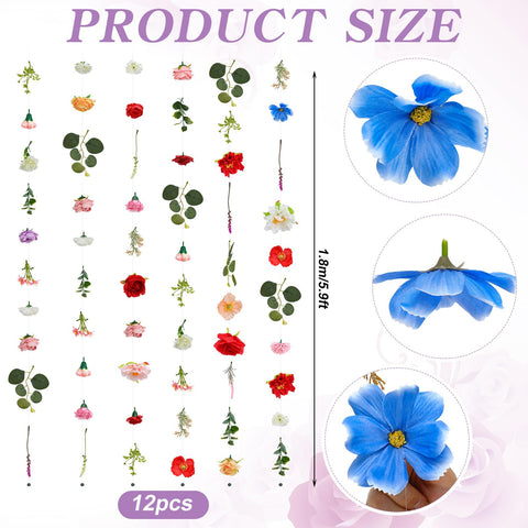 Suncalla 5.91 ft garland providing generous coverage for arches and stairs