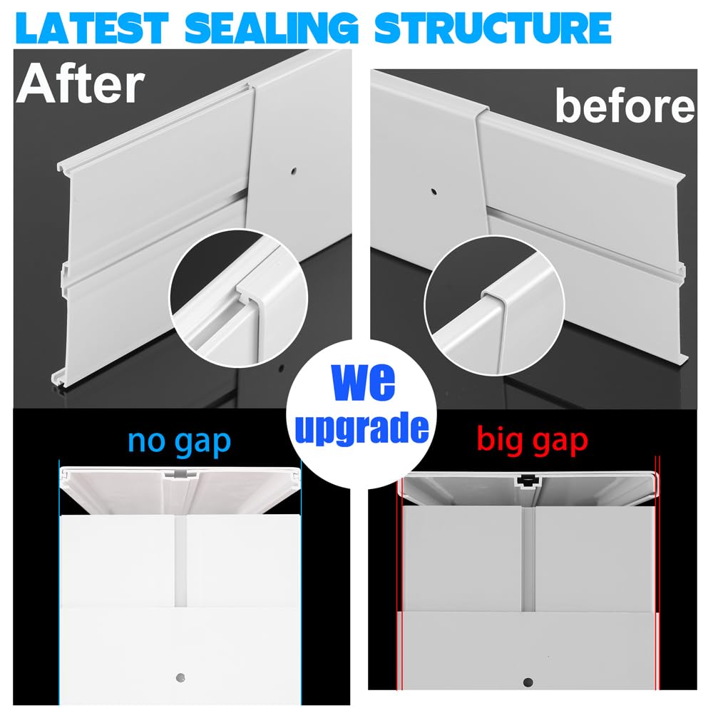 SunDiao portable AC two-pack seals providing tight insulation to keep spaces cool.