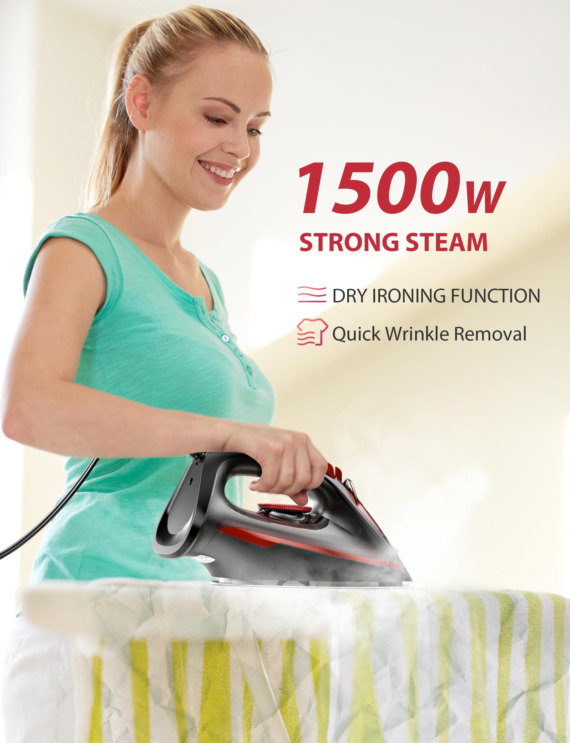 Sundu Home Steam anti-calc and anti-drip protection ensures consistent results