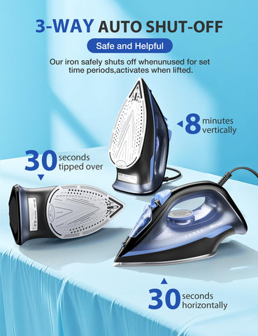 Sundu Steam Iron rapid heating for quick wardrobe touch-ups