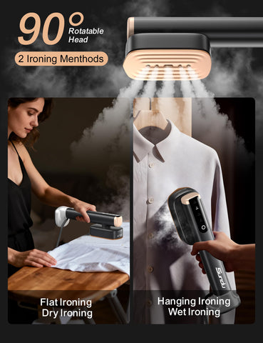 Sundu Travel Steamer includes a 2m power cord for flexible ironing.