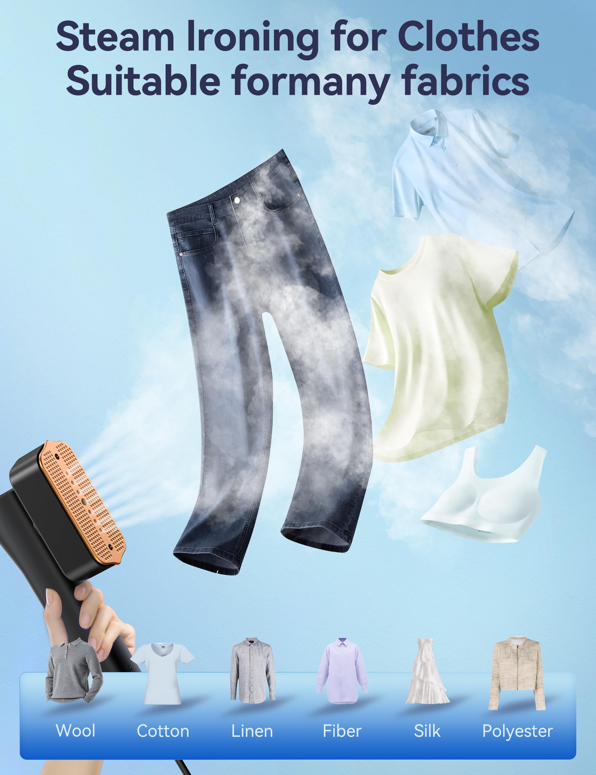 Sundu travel steamer compact portable design ideal for travel