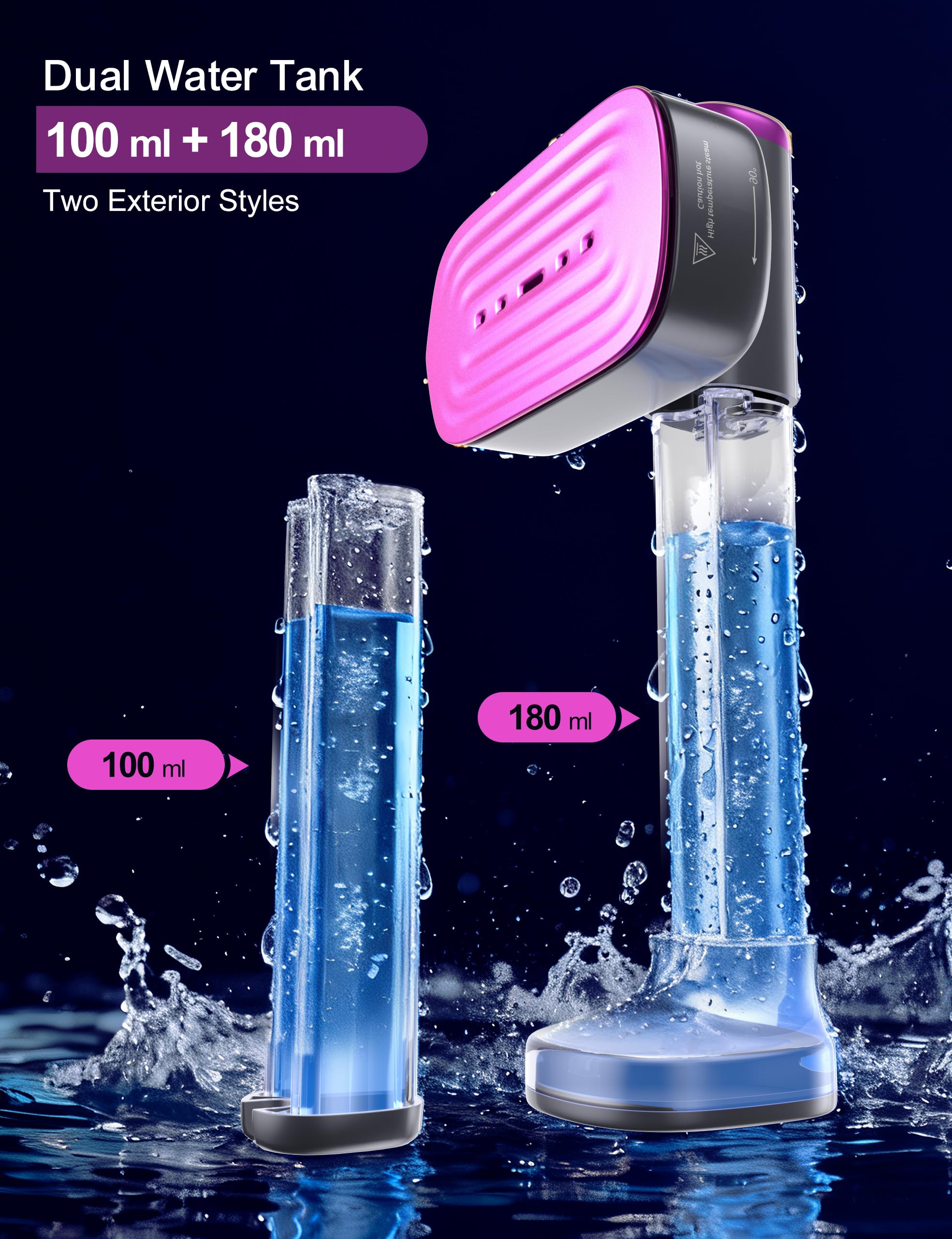 Sundu Travel Steamer hanging hook storage keeps the device ready in small spaces.