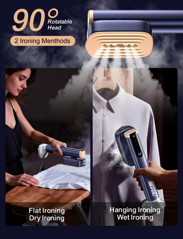 Sundu Travel Steamer vertical steaming head for hanging garments
