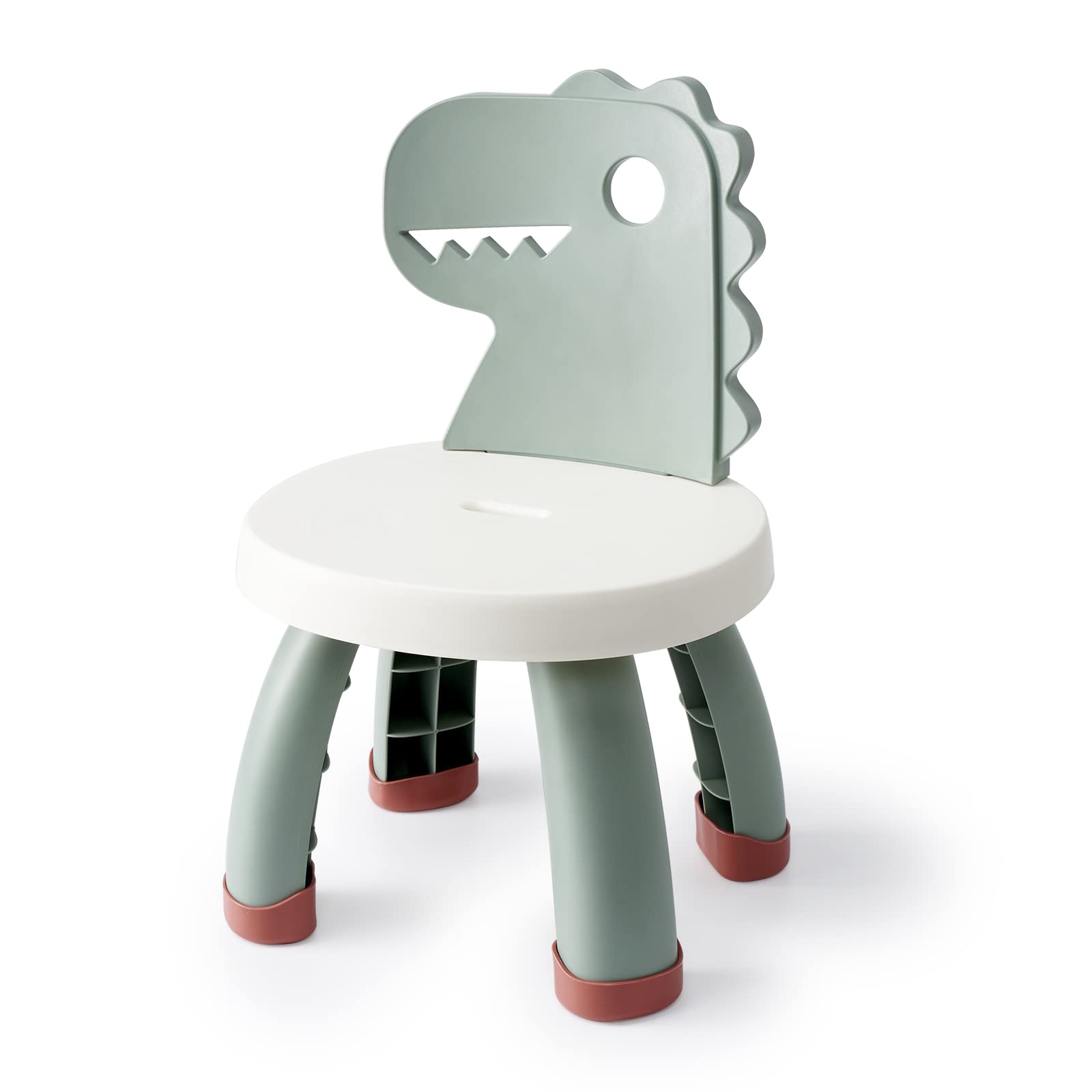 Sunkaioo Toddler Dino Chair green seat supports safe ergonomic seating for kids
